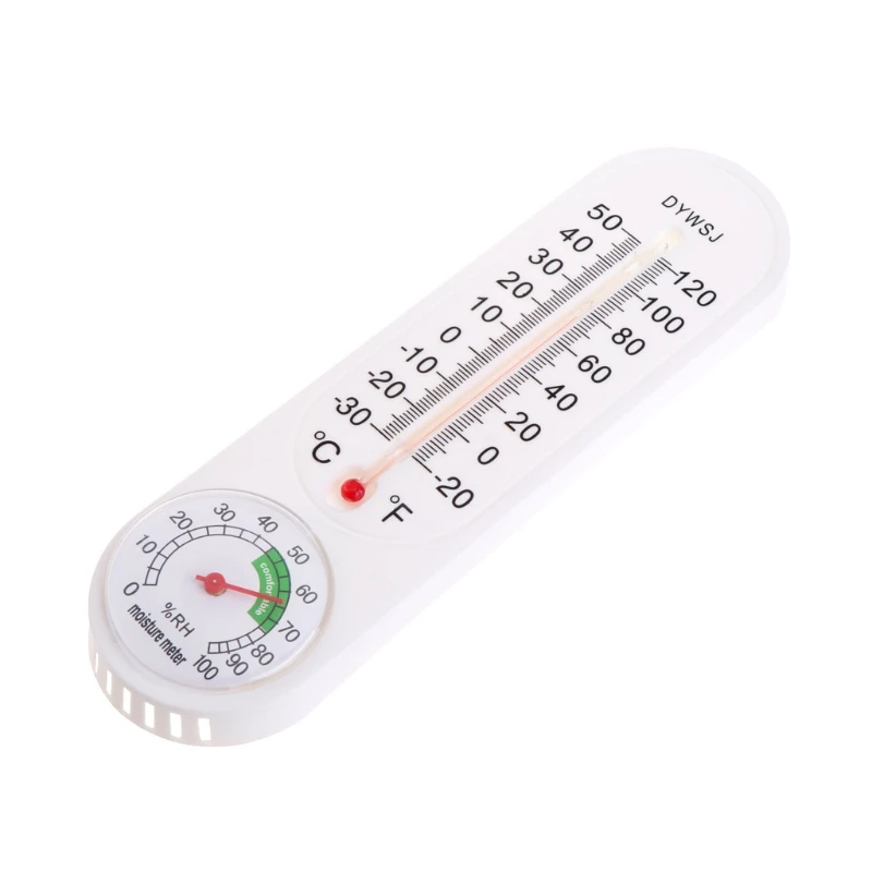 Термометр из нержавеющей стали гигрометр для сауны комнатный Измеритель температуры и влажности - Цвет: 1