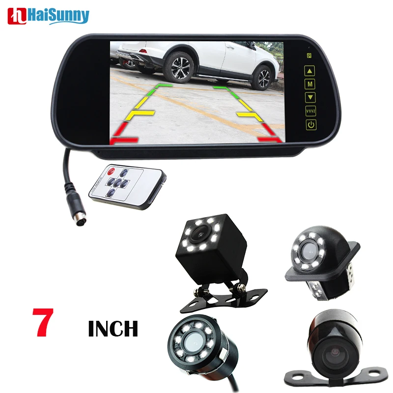 HaiSunny Vehicle Backup Camera Night Vision View For Hunting With 7