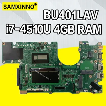 

BU401LAV Motherboard I7-4650U/i7-4510U CPU 4GB RAM For Asus BU401L BU401LG BU401LA BU401LAV Notebook notebook motherboard