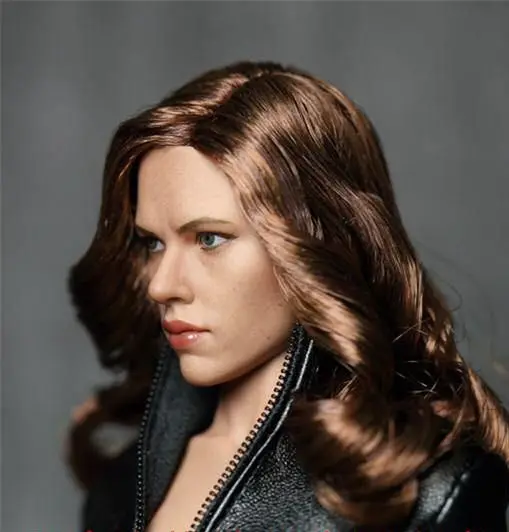 Estartek 1/6 Black Widow 5,0 Джонсон Скарлетт голова лепить для Phicen Jodoll Verycool кумик Фигурка DIY