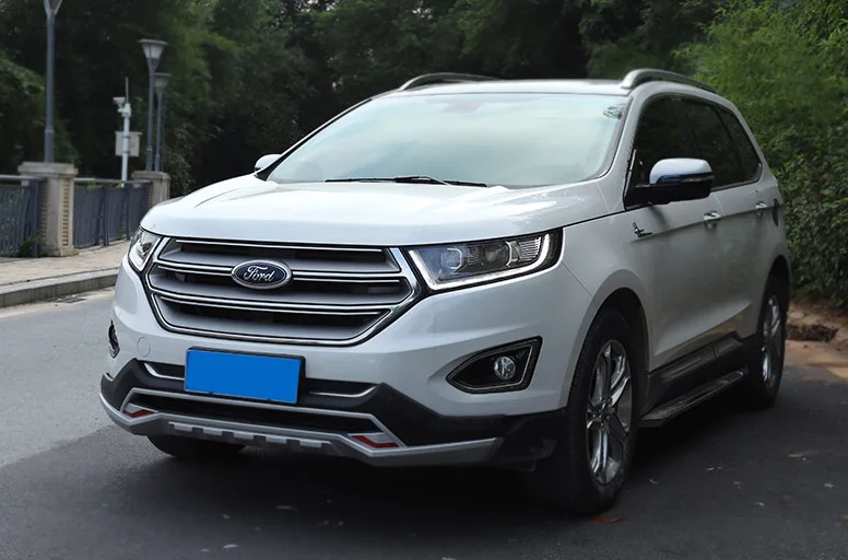 2 шт. светодиодный фонарь для Ford Edge- Автомобильный светодиодный фонарь с двойным ксеноновым объективом автомобильные аксессуары дневные ходовые огни противотуманные фары