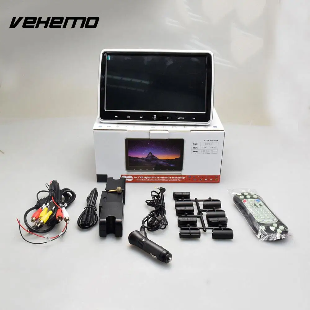 

10.1inch Universal DVD Monitor Car Automotive Car Headrest Player Portable Game Console