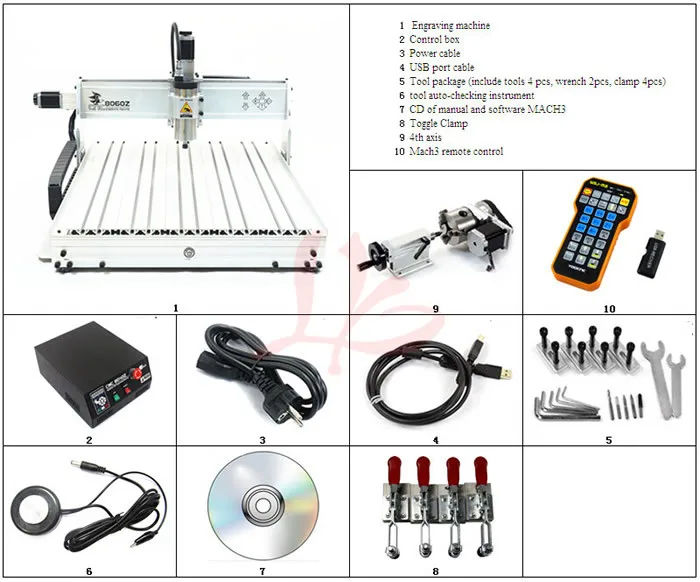 CNC 8060 USB 4axis kit (14)