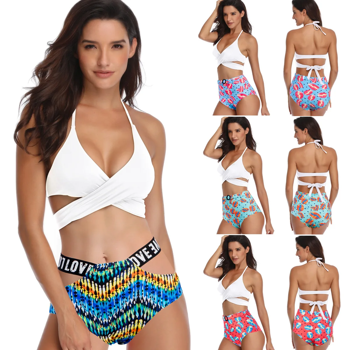 swimsuit 2019 swimsuit women tankini swimsuits women brazilian bikini swimsuits swimwear high waisted girl two piece suits