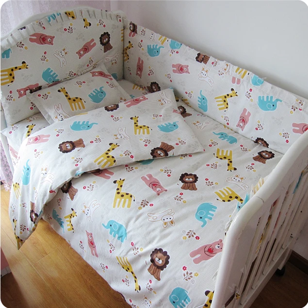 

Promotion! 9PCS Whole Set Baby Crib Bedding set for boys cot set bed kit,bumper/sheet/pillow/duvet