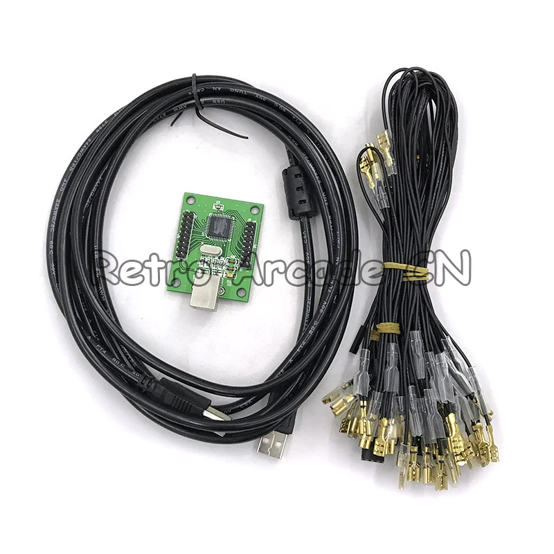 Бесплатная доставка 2 шт. USB игрока кодировщик jamma контроллер адаптер аркадных
