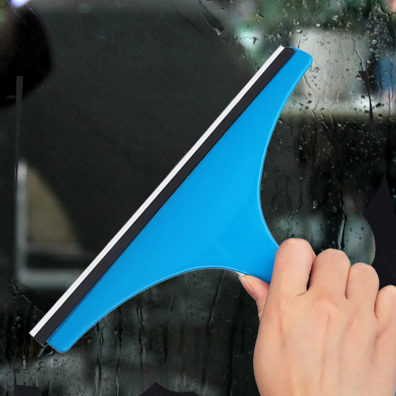 Silicone Auto Car Window Cleaner Glass Shower Squeegee Mirror Wiper Bathroom Water Scraper Blade