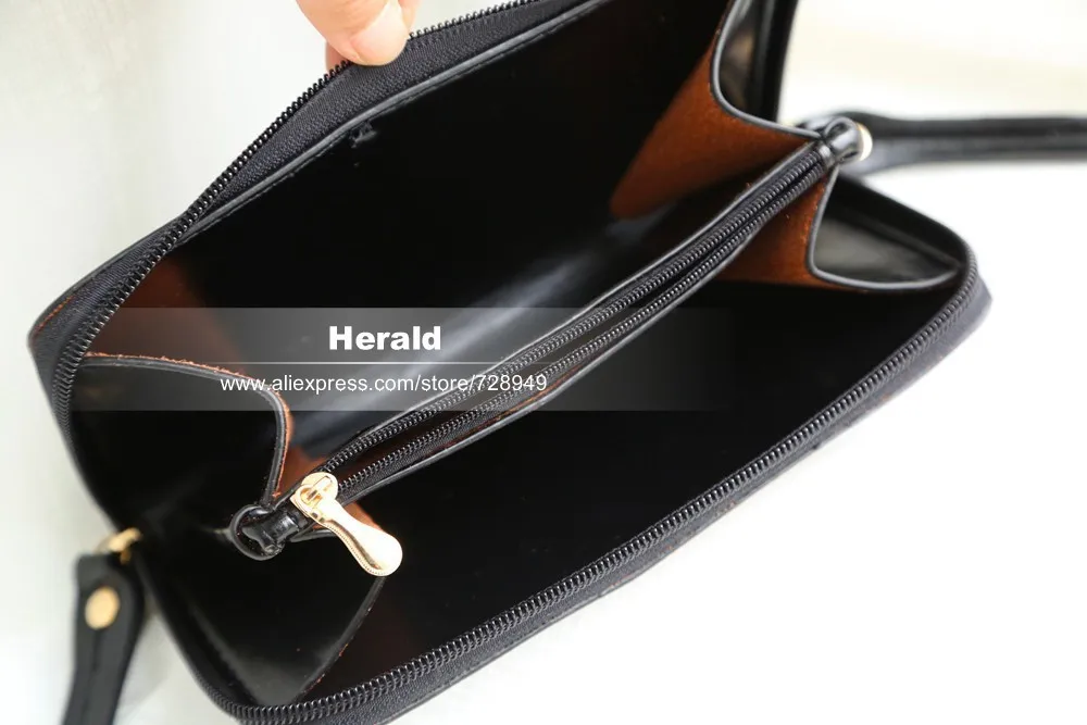 New Arrival Wax oiled Composite leather Bag Women Handbag Shoulder Crossbody Bag Handbag+Messenger Bag+Purse+Wallet 4 sets 21