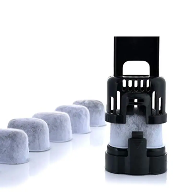 

VFGTERTE 1PC 5.5x3.2x3.4cm Coconut Shell Activated Charcoal Water Filters White Replacement Tools For Keurig Coffee Machines