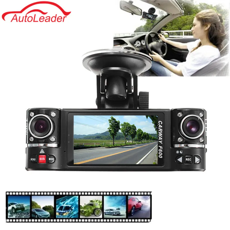 

F30 Car DVR 2.7" TFT LCD HD 1080P Rotated Dual Lens Dash Camera Vehicle Digital Video Recorder Camcorder Night Vision