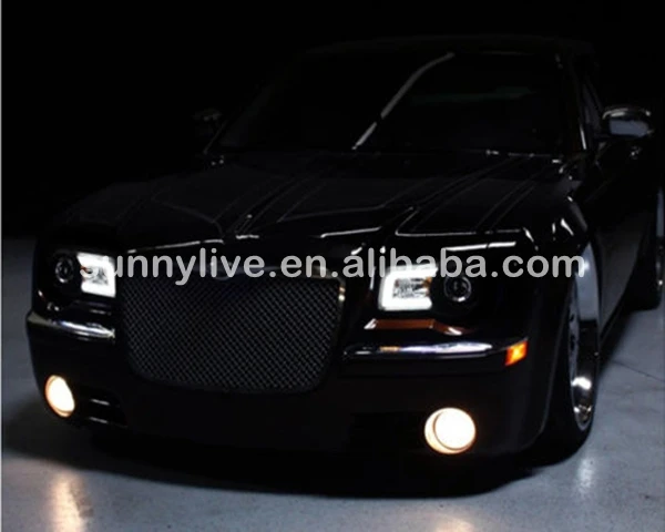 Для Chrysler 300C светодиодный головной светильник линзы проектора bi xenon 2005 до 2010 год SN