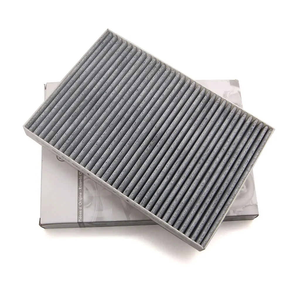 BBQFUKA 1pc Car Auto Gray Cabin Filter Air Conditioning Pollen For