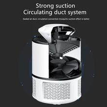 USB Mute фотокатализатор приманка комаров убийца лампа ошибка уловитель комаров Ловушка LKS99