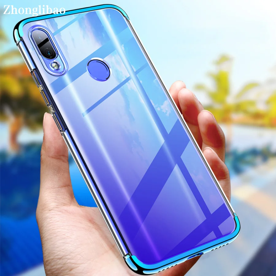 

Redmi Note 7 Funda 360 Protection Transparent Case for Xiaomi Mi Redmi Note 7 Global Plating PC Shockproof Clear Hard Back Cover