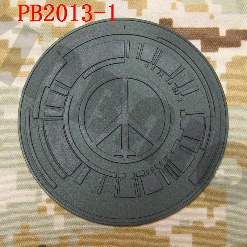 3D ПВХ патч MGS PEACE WALKER спецназ Группа тактический военный боевой дух 8 см* 8 см