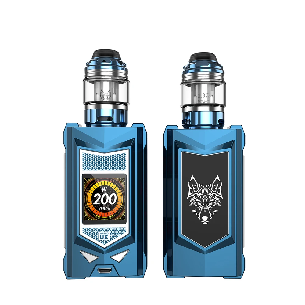 Новейший набор электронных сигарет sigelei SNOWWOLF улучшенная версия вейпа Mfeng UX 200 super