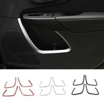 

SHINEKA Car Styling ABS Interior Door Decorative Strip Trim Kit for Jeep Cherokee 2014-16 Car Accessories