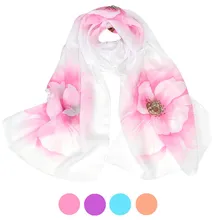 KANCOOLD женский шарф носки модный Шелковый шарф леопардовый Стиль обертывание Леди шаль шифон шарф стиль APR9