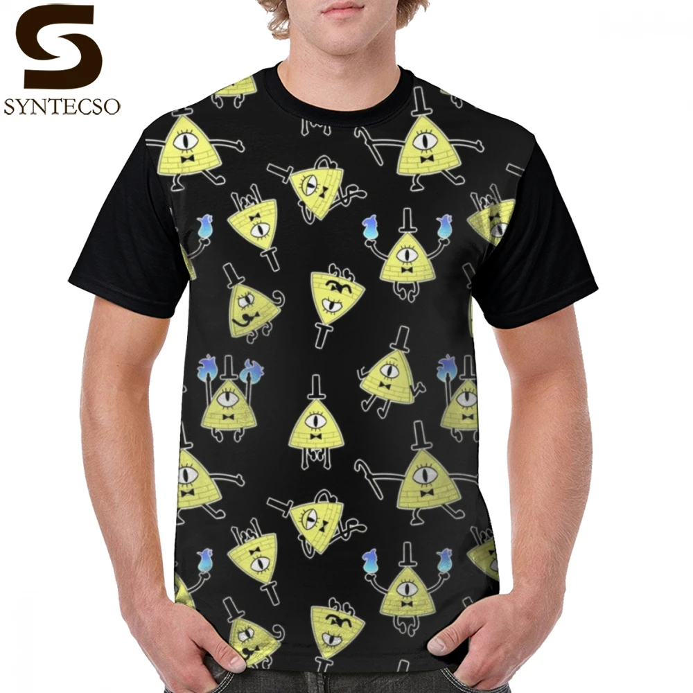 

Gravity Falls T Shirt Bill Cipher Bi T-Shirt Polyester 5x Graphic Tee Shirt Short Sleeves Graphic Male Awesome Fashion Tshirt