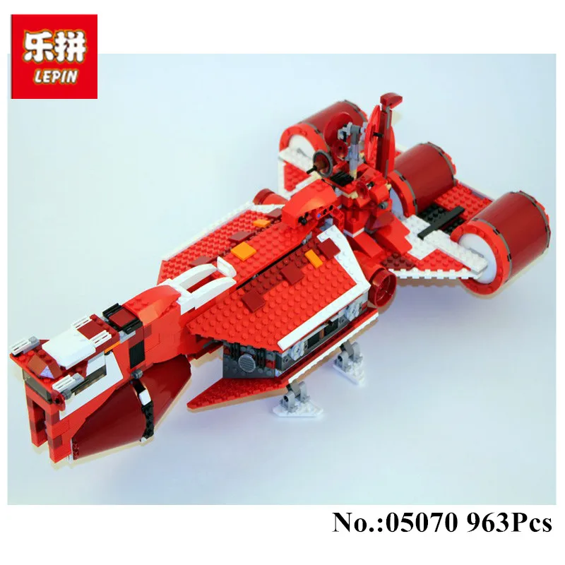 

IN STOCK Lepin 05070 963Pcs New Star The Republic Cruiser wars Set Educational Building Blocks Bricks Toys Model Gift 7665
