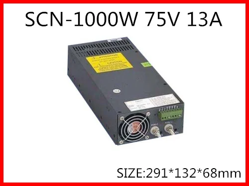 1000 W 75 V 13A Einzigen Ausgang Schalt netzteil für LED Streifen licht AC-DC S-1000-75 1000 W 75 V 13A Einzigen Ausgang Schalt netzteil für LED Streifen licht AC-DC S-1000-75