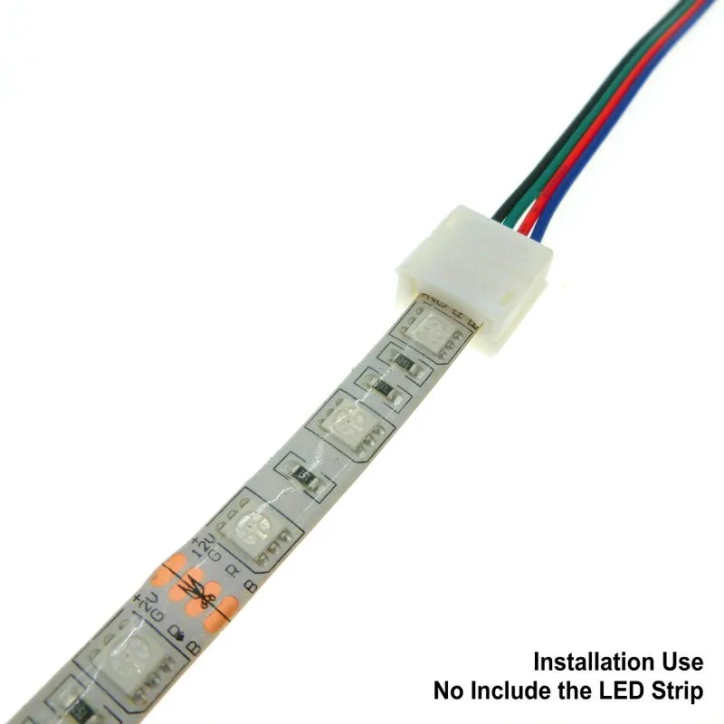 RGB светодиодные ленты разъем 4pin 10 мм сварочный разъем 5 шт./лот