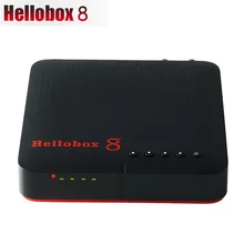 Neue Hellobox 8 empfänger satellite DVB-T2 DVB S2 Combo TV Box Tuner Unterstützung TV Spielen Auf Telefon Satellite TV Empfänger DVB S2X H.265
