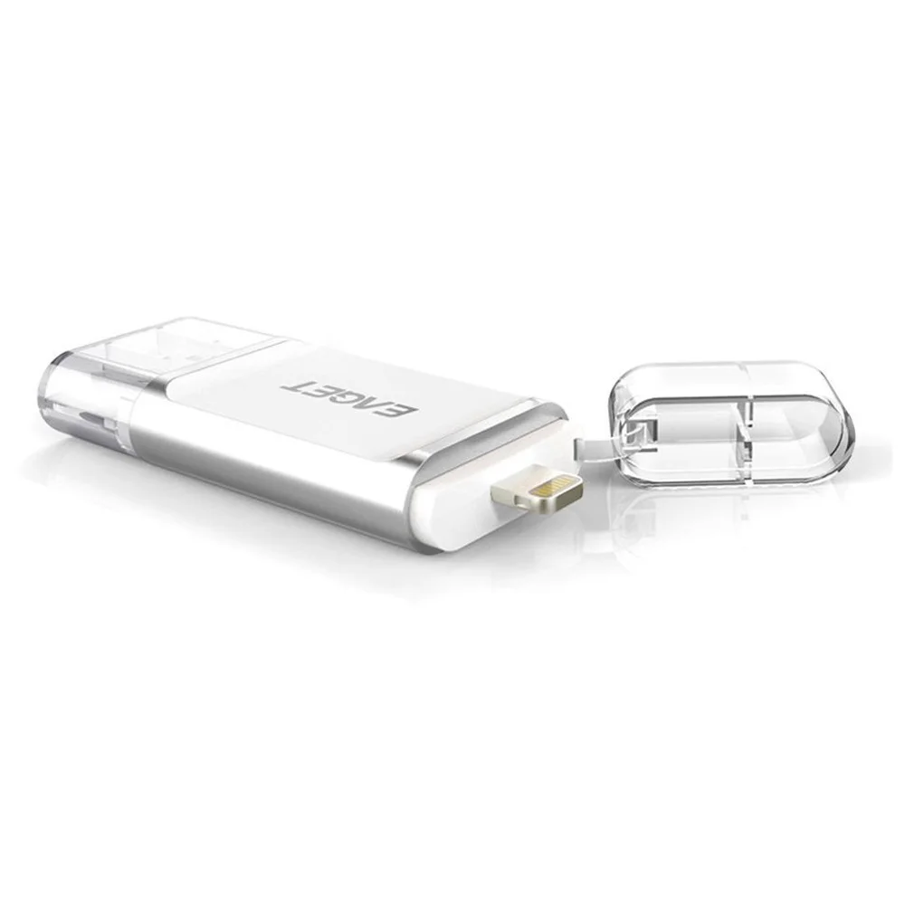

New I60 64GB USB3.0 OTG U disk(Silver)