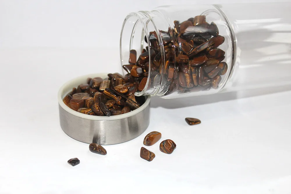 2-2 Tiger eye Продукт с украшением в виде кристаллов кварца бутылка драгоценный камень Стекло бутылки с водой для гидротерапии здоровья чашки драгоценный камень бутылка для воды бутылка Energy для подарков - Цвет: 2-2 Tiger eye