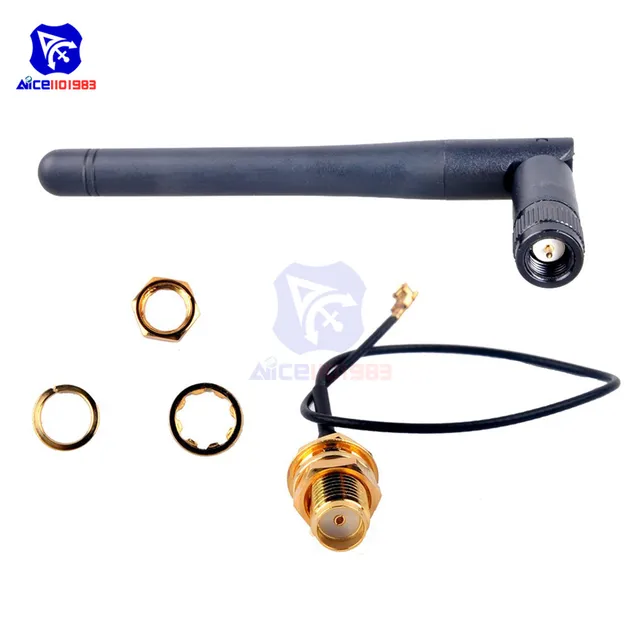 Antenna Per Cc2500 Antenna SMA Wireless 2.4G Con Prolunga - Per NRF24L01, CC2500, Moduli ESP Antenna Per Nrf24l01 Pa - Foto 10