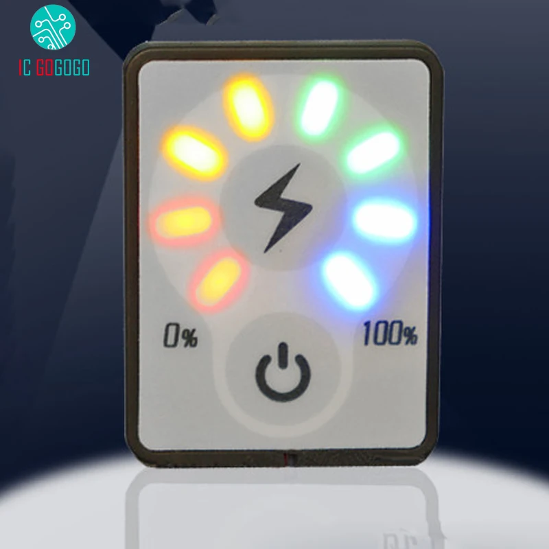 

TD16 12V 24V 3S 7S Lithium Battery Capacity Indicator Touch Button Power Level Display Lead-acid Li-ion Lipo Tester Detector