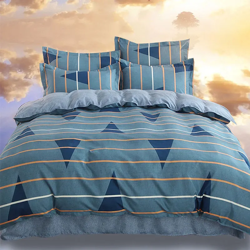 

15 Models Four Piece Set Polyester Quilt Sheets Pillowcase Cushion Cover Chinese Style Home 2019 Luxury Printing Four Piece Sets