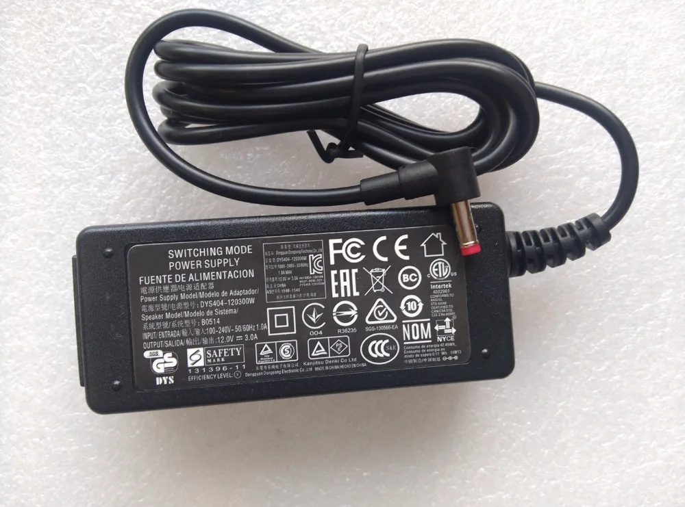 12V 3A New Power Supply Charger For 