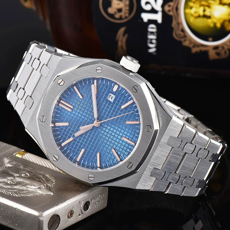 

41mm Men Automatic Mechanical Watch Top Luxury Brand Fashion Sport sapphire crystal Waterproof WristWatch