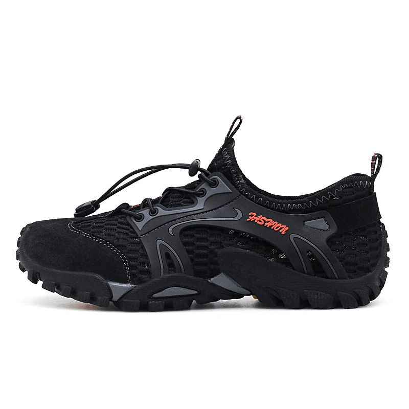 

2018 Hot Sale Men Climbing Mountain Shoes Men Waterproof shoes Wear-resisting Hiking Shoes Leather Sport Sneakers Trekking Boot