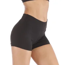 woman sexy yoga shorts high waist yoga shorts slim solid gymnastics yoga shorts gym fitness leggings sports fitness 40J1