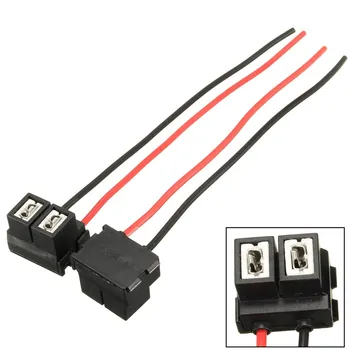 

2Pcs Replacement H7 2 Pins Headlight Repair Bulb Holder Connector Plug Wire Socket Adapter