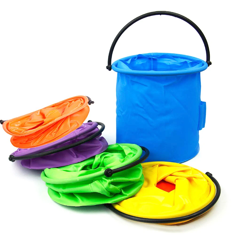 

Paint Brush Washing Buckets Shrink Portable Collapsible Wash Pen Bucket Watercolor Gouache Brush For School Artist Kids Children