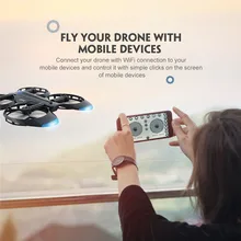 JJRC H45 Радиоуправляемый Дрон с камерой складные Дроны для селфи 720P камера WiFi FPV Безголовый Квадрокоптер Дети Открытый игрушки подарок