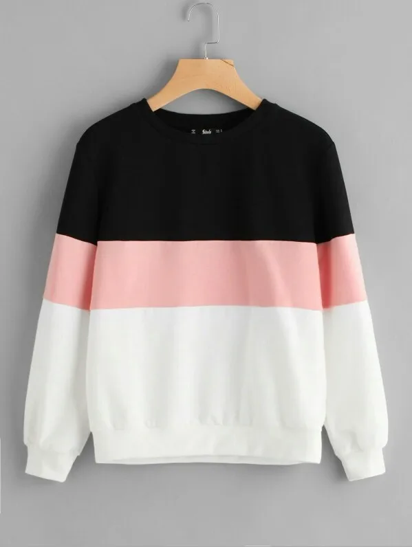 

sweatshirt women oversized hoodie pink womens clothing korean casual cotton patchwork pullovers gothic harajuku clothes