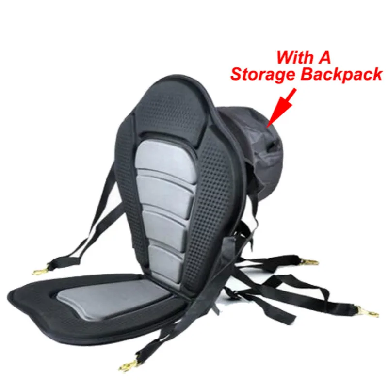 Adjustable Kayak Cushion Canoe Backrest Seat Inflatable Boat Seat With