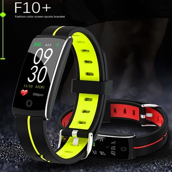 

F10C Smart Watch Ip68 Waterproof Bracelet Band Stopwatch Blood Pressure Monitor Heart Rate Fitness Tracker Wristband