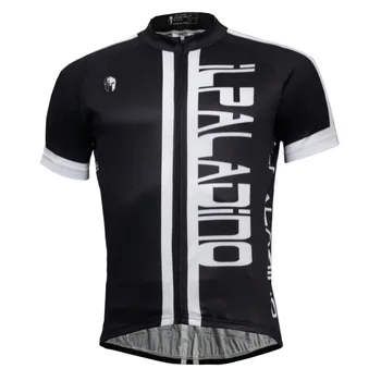 

Men Black Crewneck Short Sleeve Cycling Clothing Size S-6XL