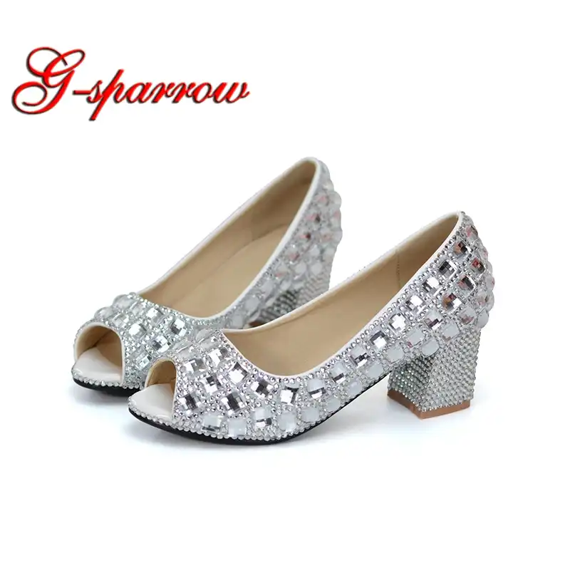 silver open toe dress shoes