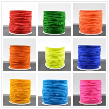 

Bright Colors 0.8mm 100yards/roll Nylon Thread Cord Jewelry Findings for Bracelets Beading Necklace DIY Accessories Making