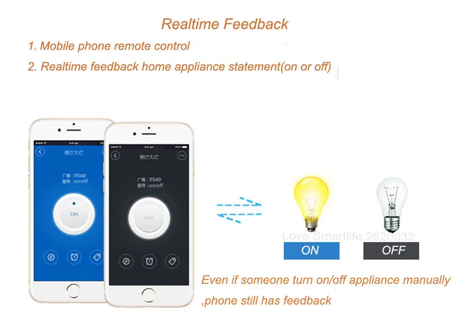 Itead Sonoff Smart Remote Control Wireless Switch Module Modified Low-cost Update Smart Home Solution with Timer for IOS Android-3