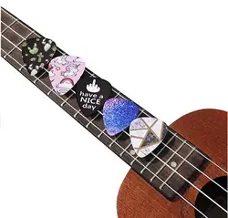 Бесплатная доставка Персонализированная отделка plectrum-красочная гитара pick напечатанная фотогитара