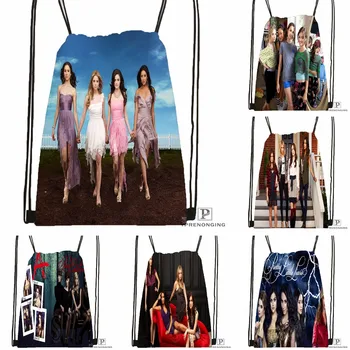 

Custom Charmed Pretty Little Liars Drawstring Backpack Bag Cute Daypack Kids Satchel (Black Back) 31x40cm#180531-04-68