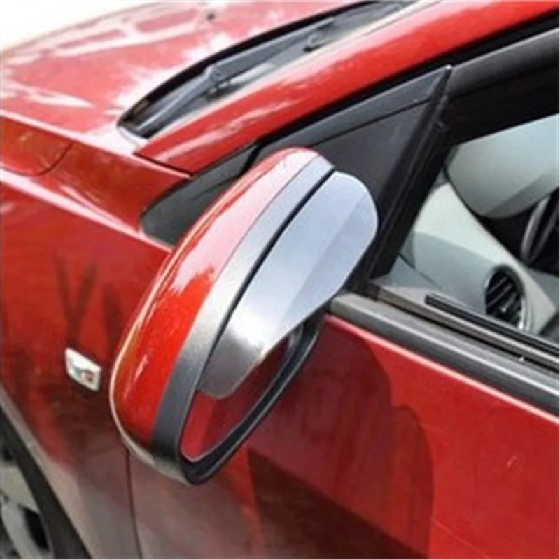 

New 2Pcs Universal Flexible Car Rearview Mirror Anti Rain Snow Guard Weather Shield Eyebrow Rain Cover Rear View Car Accessories