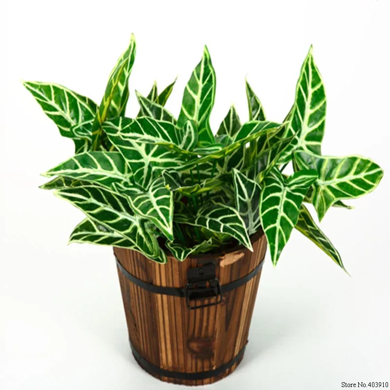 

1pcs Artificial plants Simulation green grass Fake plant decorate flowers For wedding home garden Plastic plant Artificial grass